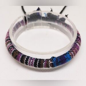Men's Bracelet Striped‎ Punk New f33
